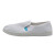 耐呗斯（NABES）防静电鞋 安全鞋 PVC柔软防滑耐磨帆布鞋男女通用 蓝色 36码