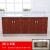 家易澳2024新款橱柜简易组装橱柜经济组合厨房灶台不锈钢台面家用碗橱柜 0.8米平面