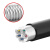 沈阳电线电缆有限公司-ZR-YJLV22-0.6/1KV-3X16+2X10mm²国标铝芯电缆铠装  1米