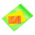 稳斯坦 W5680 (100个)彩色自封袋 彩色包装袋封口袋避光自封袋塑胶袋 14丝绿色15*22cm