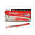 晨光(M&G)0.5mm红色直液笔中性笔 全针管签字笔 办公水笔 12支/盒 ARP50901 36支装