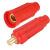 奔新农 中式 70-1DKL电焊机焊把线快速接头插头 电缆联连 接器 单位：个  中式DKJ 50插头（红色） 