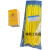 黄色扎带吊牌警示贴垃圾分类尼龙塑料垃圾袋封口标签扎绳医院  ONEVAN 白色扎带(4*200mm)1包400根