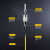 麦森特MAXCENT 12芯集束光缆 SC-SC束状单模光纤跳线 预端接分支光纤线 低烟无卤弯曲不敏感50米M12-SS50