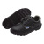 耐呗斯（NABES）黑色低帮钢头钢底二层皮防静电安全单鞋 38码