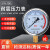 仪表不锈钢耐震压力表yn100油压液压表1.6mpa带油气压表 0-0.1MPA=1公斤 M20*1.5