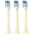 适配Beautigo电动牙刷头成人声波清洁软毛RST66/SN302/Y01替换头 白色清洁型8支 适配RST66/SN302/Y01