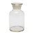 广口玻璃试剂瓶白大口小口化学试剂瓶磨砂口带盖玻璃瓶细口30 60 白大口60ml