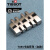 表链配件表节钢带节中间力洛克俊雅杜鲁尔1853原装表带加长节 T109魅时系列 0mm