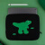 星乐途韩国ins卡通笔记本电脑内胆包适用苹果ipad11联想小新air13mac13 绿色小恐龙【内里黑色隔层，防摔 11寸