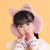 帝陀罗猫耳耳罩保暖女生韩版可爱冬季耳捂耳包耳暖耳套gGK 蝴蝶结-黄色（5-15岁）