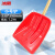 冰禹 BYJ-528 清洁工具塑料锹 除雪铲推雪板 粮食铲 小号红色 长390mm*宽330mm 含柄
