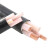 安准华  铜芯电缆 YJV-4X25平方米 1米