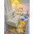 房间沙发卧室小型网红懒人沙发可折叠沙发床单双人小户型阳台 米白色豪华加厚款(2抱枕) 0cm 多功能沙发