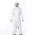 Aenya 连体带帽防护服 防尘防液体喷溅喷漆隔离 背部透气款白色4535 M码