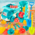 沙滩玩具挖沙儿童3-6岁男孩玩沙子小孩大工具车套装女孩一至二岁 沙漏桶6件套315[含绿桶1001]+