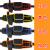 B款腰包 多功能工具包帆布大容量男士实用耐磨大号加厚木工电工 B款腰包B04橙色边