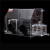 万尊 亚克力手套箱80*55*60cm实验室真空透明惰性气体防紫外线操作箱AGB-3B型手套箱