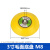 气动打磨机底盘气磨盘抛光盘砂纸粘盘磨头三角吸盘5寸干磨机磨盘 3寸75mm毛面M81个