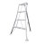 果园采摘修剪梯铝合金三脚梯子园艺人字梯园林专用三角梯绿化剪枝 4步-1.41米-单支撑杆