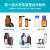 磨砂口玻璃试剂瓶细小口加厚高硼硅透明棕色60ml250ml500ml 中性料棕色广口60mL