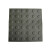 盲道砖橡胶 pvc安全盲道板 防滑导向地贴 30cm盲人指路砖 (底部实心)40*40CM灰色条状