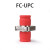 日本原装光纤法兰盘小D SNA-1 FC-APC UPC 法兰适配器 连接器 SNA4(FCUPC)