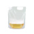 妙普乐大容量精酿啤酒袋一次性1L吸嘴包装袋火锅外卖汤汁打包袋加厚手提 加厚1.5升-口1.5cm塑料把手 10个(漏斗)