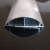 罗德力 铝合金地线槽 明装弧形半圆线槽地板槽 4号地面线槽加厚(一米价)
