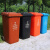 科力邦（Kelibang) 户外垃圾桶 大号加厚100L干湿分类垃圾桶带盖市政环卫垃圾桶 蓝色 KBD1043 可回收