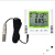 Accurate自动温湿度计记录仪工业养殖场室内温湿度计大屏显示仪器 TH22R+SD卡(充电电池)