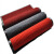 海斯迪克 HK-59 双条纹绒面地垫地毯 PVC防尘进门垫防滑垫 暗红色120*150cm