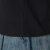斯凯奇（SKECHERS）男装套头衫 2024夏季新款针织圆领长袖轻便舒适运动服休闲T恤衫 L323M115-0018 S