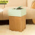 京洲实邦 标准限定橙曲柳 北欧风木质垃圾桶创意带盖纸篓JZSB-9013