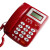 来电显示电话机办公 经典大方 宾馆酒店座机 定制 中诺C289黑色 D008特大铃声大红