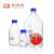 杜兰瓶高硼硅蓝盖试剂瓶GL45口液相补料瓶研发 750ml(瓶+蓝盖+蓝色倾倒环)