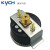 凯宇气动 KYCH Y-50/40/60ZU气动压力表轴向带边/轴向带卡子支架式  玻璃面 Y-50ZT(带边）-025 0.1~0.35