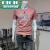 GIOIO2022丝光棉新款个性青年T恤男短袖印花刺绣图案圆领潮流韩 绿色 3xl 建议160-180斤