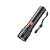 圣菲火LED手电筒强光充电变焦应急 P70输出电显多功能手电 破窗款黑色按钮(裸灯+线)