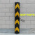 停车场橡胶护角80cm地下车库护墙角1.2米柱子反光防撞器1米保护条 直角1000*100*8 需要螺丝联系客服