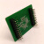 QFP48-0.5 芯片烧录座LQFP48IC测试座 编程座下压弹片 HMILU厂家 不带板