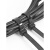 星期十 8X350黑250根 自锁式尼龙扎带塑料固定强力绑带绑扎带束带绳捆绑扎线捆扎带定制