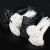 自锁式尼龙扎带按公斤称买散装塑料扎带强力固定捆绑黑白规格大号 4x200宽2.8mm1公斤