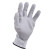 哥尔姆 五级防割手套 HPPE耐磨防护防切割劳保手套工业园艺防割 工作手套 麻灰色（1双装） XL