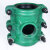 尺越 哈夫节式分水器 抢修器 球墨铸铁变径三通 水管堵漏器 DN65*50