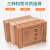 谋福 427Y 牛皮纸档案盒无酸纸档案盒档案收纳盒A4档案资料盒档案盒(牛皮纸3cm)