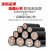 沈缆金环 ZR-YJV-0.6/1KV-4*4mm² 国标铜芯阻燃电力电缆 1米