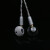 逐梦鸟M5发烧有线HiFi耳机半入耳式高音质type-c扁头数字DAC解码芯片 银色 数字tyep-c-无氧铜款
