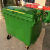 WEMEC 1100L超大型户外垃圾桶垃圾车户外环卫大号特大垃圾桶市政塑料物业小区大型WM1100