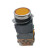 APT LA39-B 平头带灯按钮  LA39-B2-11TD/y23 自锁黄色LED型交直流24V平头按钮 22mm  1NO+1NC 
